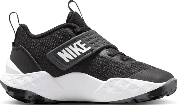 Кросівки дитячі Nike TEAM HUSTLE D 12 (PS) чорно-білі HF6280-002