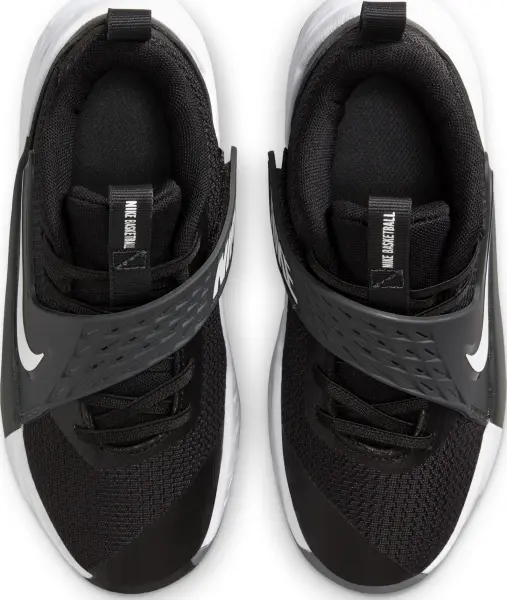 Кросівки дитячі Nike TEAM HUSTLE D 12 (PS) чорно-білі HF6280-002