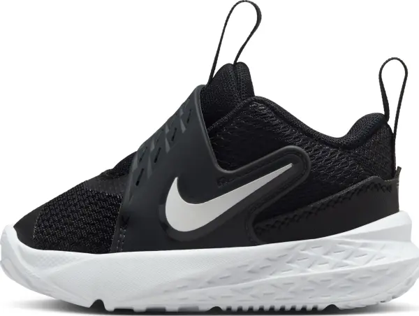 Кросівки дитячі Nike TEAM HUSTLE D 12 (TD) чорно-білі HF6281-002