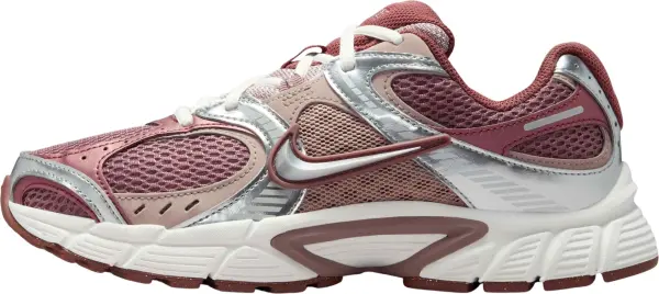 Кросівки жіночі Nike V5 RNR бордово-срібні HQ7901-200