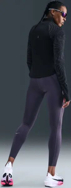 Реглан для бега женский Nike TEMPO FLASH DRI-FIT черный HV2996-010