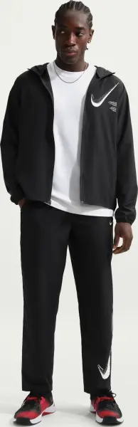 Спортивні штани Nike FORM DRI-FIT OPEN-HEM VERSATILE чорні IF2201-010