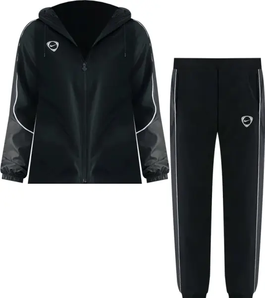 Спортивный костюм Nike ACADEMY+ REPEL SOCCER WOVEN черно-темно-серый HV3581-010__HV3583-010