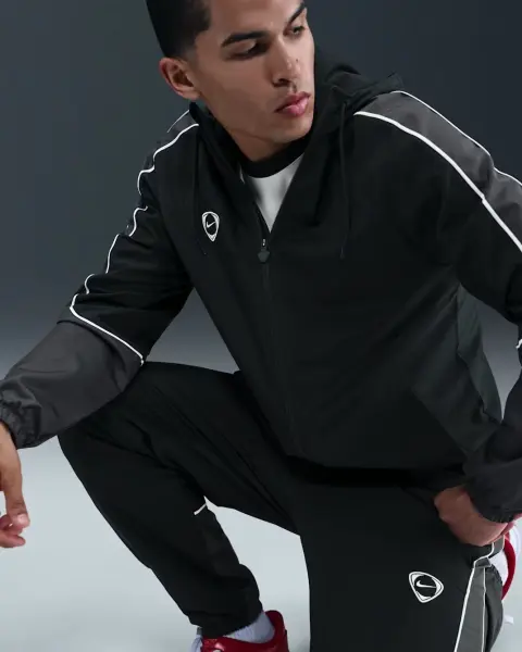 Спортивный костюм Nike ACADEMY+ REPEL SOCCER WOVEN черно-темно-серый HV3581-010__HV3583-010
