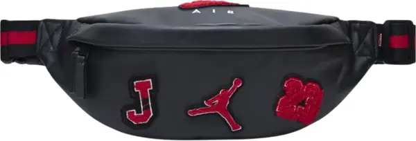 Сумка на пояс Nike AIR JORDAN BOROUGH VARSITY чорно-червона MA9064-023