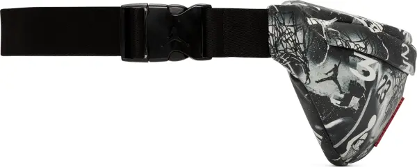 Сумка на пояс Nike JORDAN URBAN PATTERN сіро-чорно-біла MA9065-G0J