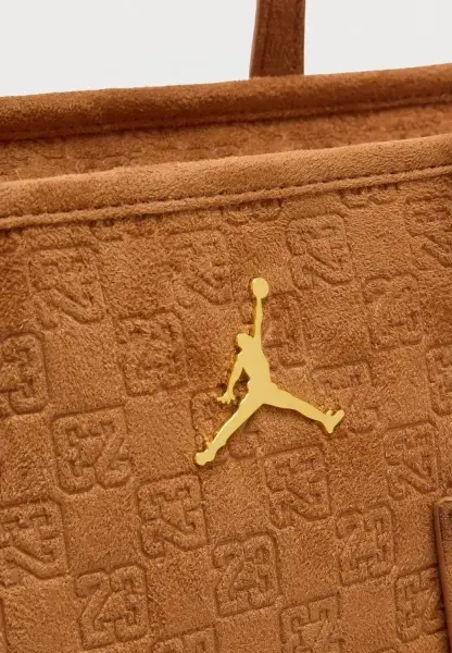 Сумка через плече Nike JORDAN JAM MONOGRAM TOTE помаранчева MM9206-X6X