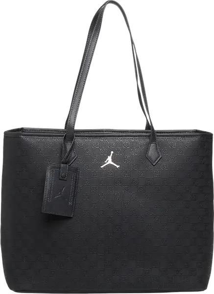 Сумка через плечо Nike JORDAN MONOGRAM TOTE BAG 32L черная LM0990-G0T