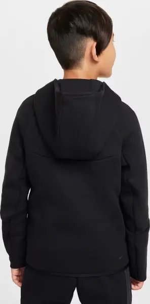 Толстовка підліткова Nike SPORTSWEAR TECH FLEECE чорна HV5867-010