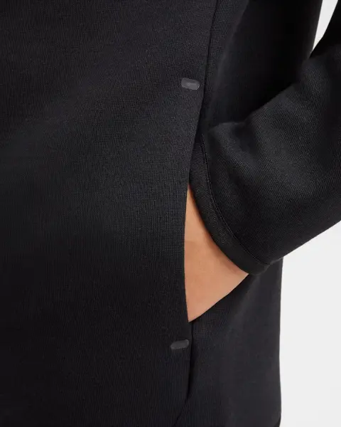 Толстовка підліткова Nike SPORTSWEAR TECH FLEECE чорна HV5867-010