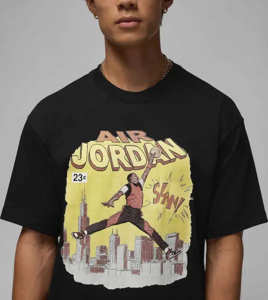 Футболка Nike JORDAN COMIC черная IF0784-010
