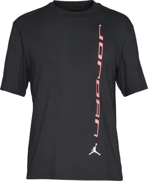 Футболка Nike JORDAN SPORT DRI-FIT черно-коралловая IF0857-011
