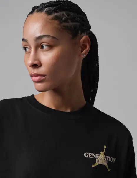 Футболка женская Nike JORDAN SPORT DRI-FIT черная IF2221-010