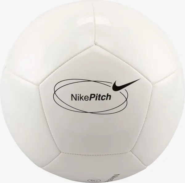 Футбольный мяч Nike PITCH белые Размер 5 HV6337-100