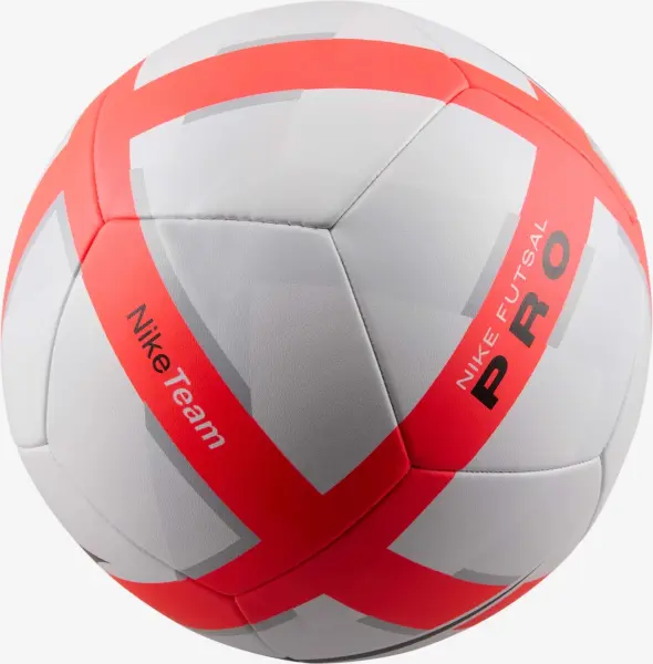 Футзальний м'яч Nike FUTSAL PRO TEAM біло-кораловий Розмір 4 HV6327-100