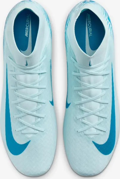 Бутсы Nike MERCURIAL ZOOM SUPERFLY 10 ACADEMY FG/MG голубые FQ1456-400