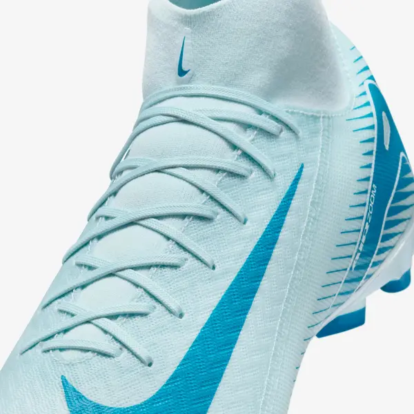 Бутсы Nike MERCURIAL ZOOM SUPERFLY 10 ACADEMY FG/MG голубые FQ1456-400