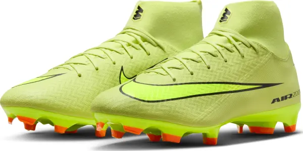 Бутсы Nike MERCURIAL ZOOM SUPERFLY 10 ACADEMY FG/MG лаймовые FQ1456-300