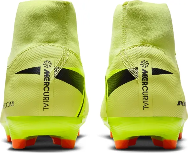 Бутсы Nike MERCURIAL ZOOM SUPERFLY 10 ACADEMY FG/MG лаймовые FQ1456-300
