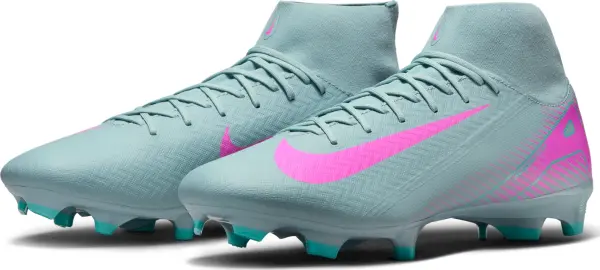 Бутси Nike MERCURIAL ZOOM SUPERFLY 10 ACADEMY FG/MG темно-м'ятно-рожеві FQ1456-301