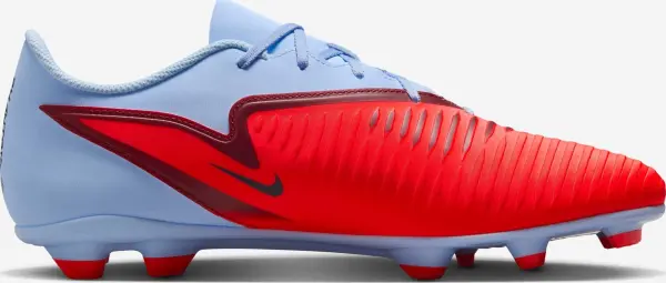 Бутсы Nike PHANTOM 6 LOW CLUB FG/MG светло-сине-красные HM8933-400