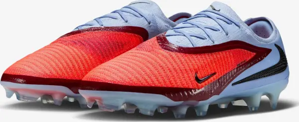 Бутси Nike PHANTOM 6 LOW ELITE FG світло-синьо-червоні HJ2146-400