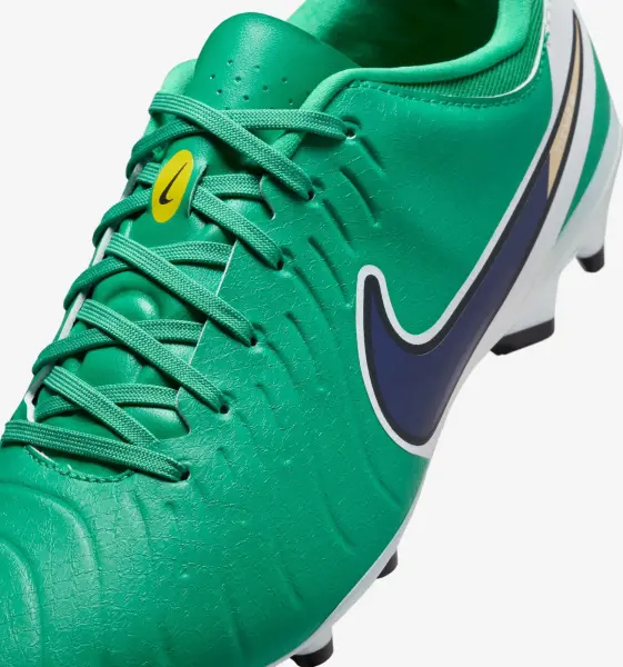 Бутси Nike TIEMPO LEGEND 10 ACADEMY FG LV8 зелено-білі HJ7268-300