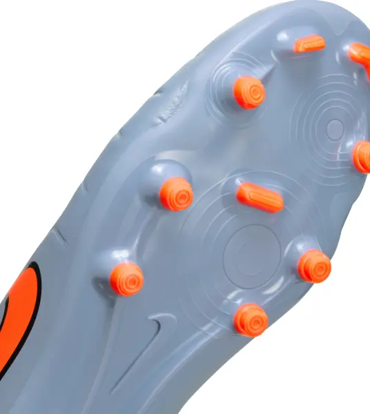 Бутсы Nike TIEMPO LEGEND 10 CLUB FG/MG дымчато-голубо-оранжевые DV4344-402