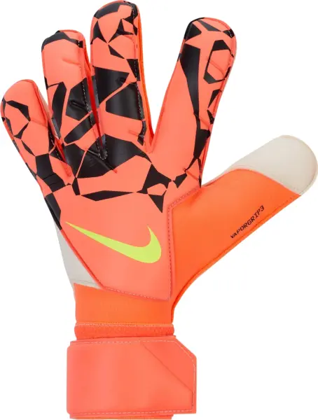 Воротарські рукавиці Nike VAPOR GRIP3 - HO24 оранжево-чорно-салатові HQ0304-830