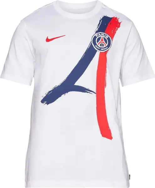 Футболка Nike PARIS SAINT-GERMAIN AWAY біло-темно-синьо-червона HF0826-100