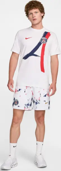Футболка Nike PARIS SAINT-GERMAIN AWAY біло-темно-синьо-червона HF0826-100