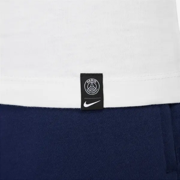 Футболка Nike PARIS SAINT-GERMAIN HOME PITCH белая FV8559-121