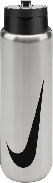 Пляшка для води Nike SS RECHARGE STRAW BOTTLE 24 OZ 709 мл срібна N.101.3795.953.24