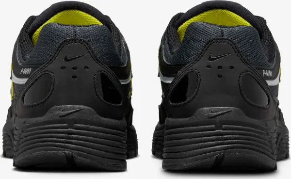 Кросівки жіночі Nike P-6000 чорно-сіро-жовті FV0943-001