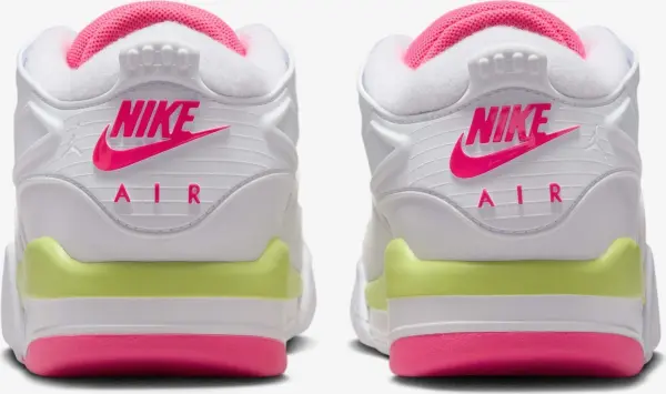 Кроссовки подростковые Nike AIR JORDAN 4 RM (GS) бело-розово-салатовые IH0169-100