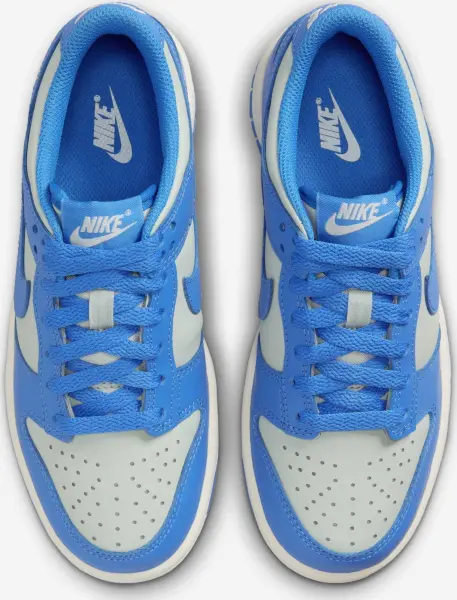Кроссовки подростковые Nike DUNK LOW (GS) голубо-светло-серые FB9109-004