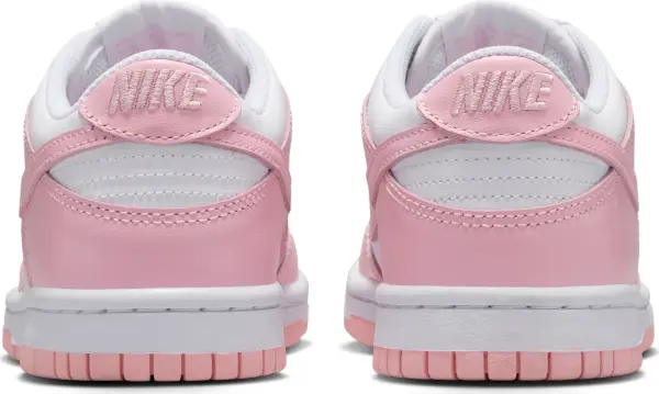 Кроссовки подростковые Nike DUNK LOW (GS) розово-белые FB9109-125
