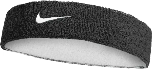 Пов'язка на голову Nike SWOOSH CLASSIC REVERSIBLE HEADBAND двостороння чорно-біла N.101.2412.036.OS
