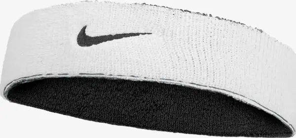 Пов'язка на голову Nike SWOOSH CLASSIC REVERSIBLE HEADBAND двостороння чорно-біла N.101.2412.036.OS
