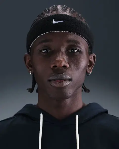 Пов'язка на голову Nike SWOOSH CLASSIC REVERSIBLE HEADBAND двостороння чорно-біла N.101.2412.036.OS
