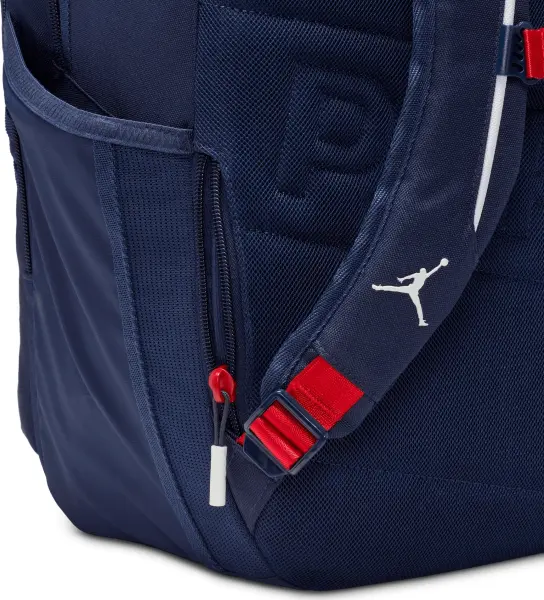 Рюкзак Nike JORDAN PARIS SAINT-GERMAIN темно-синьо-червоно-білий MA0994-U90