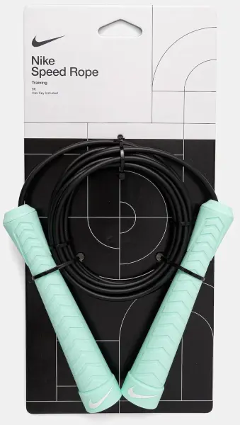 Скакалка Nike FUNDAMENTAL SPEED ROPE бирюзово-черная N.100.0487.305.NS