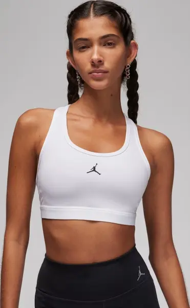 Топ женский Nike JORDAN JUMPMAN SPORT MEDIUM-SUPPORT PADDED белый FB6872-100