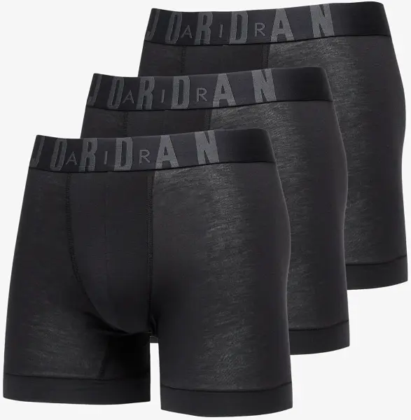 Труси (боксерки) Nike JORDAN FLIGHT MODAL BOXER BRIEFS чорні (3 штуки) JM0621-023