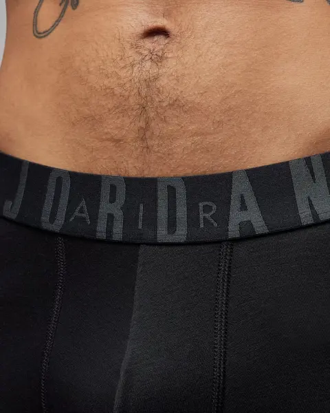 Труси (боксерки) Nike JORDAN FLIGHT MODAL BOXER BRIEFS чорні (3 штуки) JM0621-023