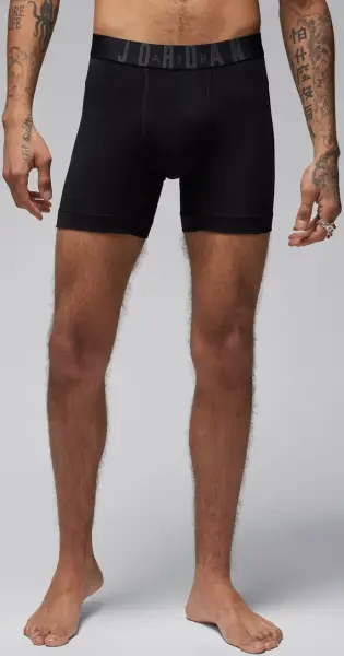 Труси (боксерки) Nike JORDAN FLIGHT MODAL BOXER BRIEFS чорні (3 штуки) JM0621-023