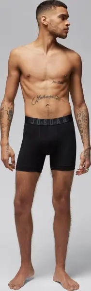 Труси (боксерки) Nike JORDAN FLIGHT MODAL BOXER BRIEFS чорні (3 штуки) JM0621-023