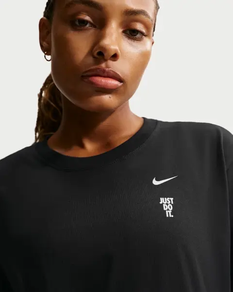 Футболка баскетбольна жіноча Nike JUST DO IT BASKETBALL чорна IM0301-010