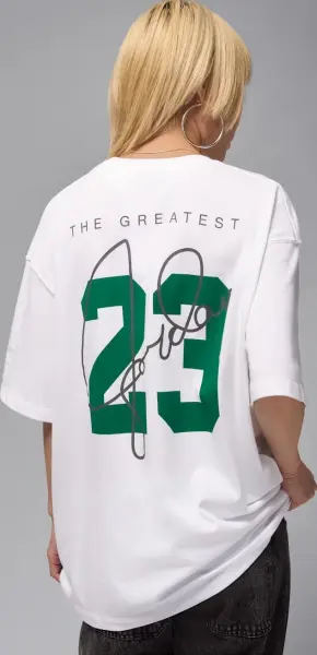 Футболка женская Nike JORDAN ESSENTIALS GRAPHIC белая DM3244-100