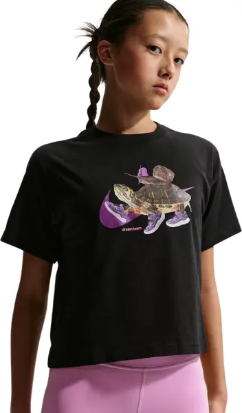 Футболка подростковая Nike SPORTSWEAR BOXY черная II0884-010